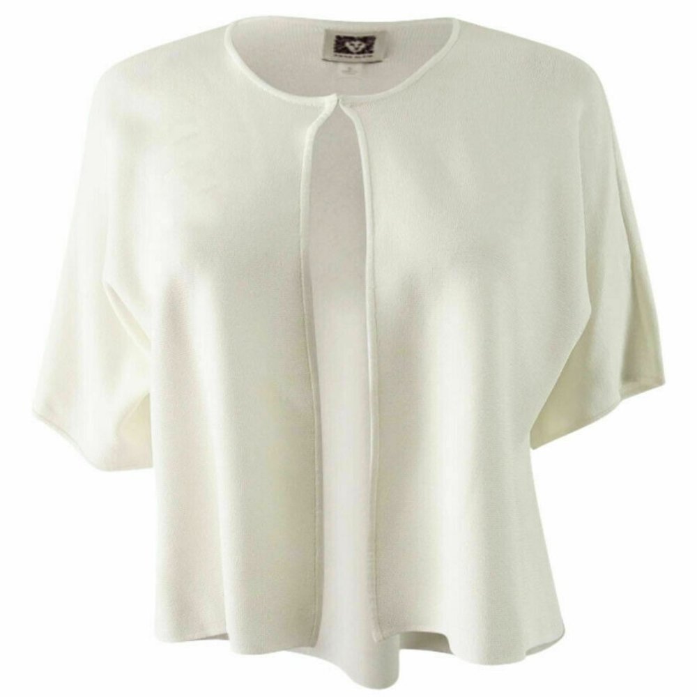 3. $40 Anne Klein Quarter Sleeve Shrug Cardigan Large